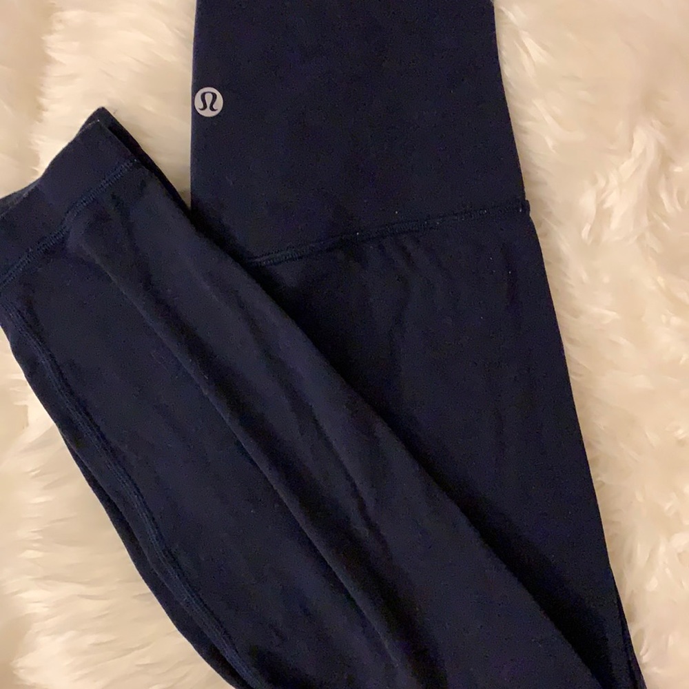 Navy blue 7/8 lululemon align leggings